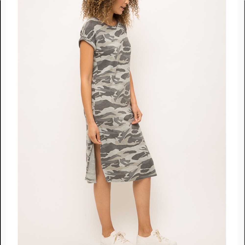 Camo Maxi dress NWT